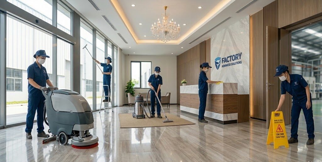 Vệ sinh công nghiệp chất lượng giá rẻ 0989.551.262